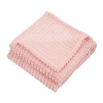 PATURA FLANNEL 150X200 CM ROZ