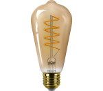 Bec LED vintage (decorativ) Philips Classic Gold Bulb ST64, EyeComfort