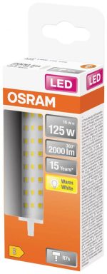 Bec LED Osram LINE, R7s, 16W (125W), 2000 lm, lumina