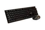 Kit wireless tastatura si mouse SPACER SPDS-1100, taste numerice, negru