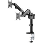 Brat de birou pentru monitor Neomounts, poate sustine 2 monitoare - imagine 5