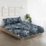 Set de pat king size bumbac, 92 gsm,Jade - imagine 3