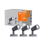 3 Spoturi LED RGB pentru exterior cu spike Ledvance SMART+