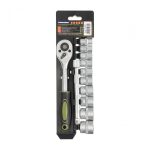 HEINNER SET 12 PIESE 3/8"+ext. CR-V
