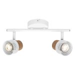 Spot LED dublu ajustabil Ledvance DECOR CORK, 2xGU10, 2x3.4W, 460 - imagine 2