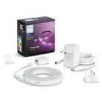 Banda LED RGB inteligenta Philips Hue Lightstrip Plus, Bluetooth, 20W,