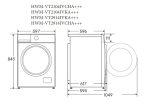 Masina de spalat rufe HEINNER HWM-VT2104IVCHA+++, 10 kg, 1400 rpm, - imagine 3