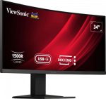 Monitor Consumer ViewSonic VG3419C, 34", 3440 x 1440 pixeli, Black, - imagine 2