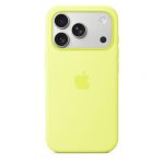 iPhone 17 Pro Silicone Case with MagSafe - Neon Yellow - imagine 4