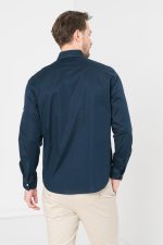 CAMASA CASUAL BARBATI DARK NAVY L - imagine 3
