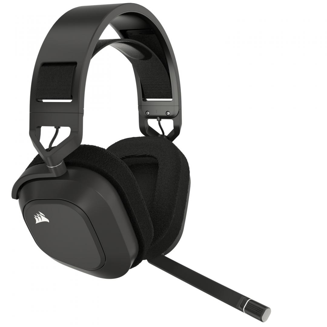 overlay_69358f6ccac9c3d31da556e3f109391d.jpg Casti Gaming Head-band CORSAIR HS80 MAX WIRELESS, Fara Fir, Gri - imagine 1