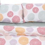 Lenjerie dubla 100% bumbac 4 piese, Mara - imagine 3