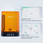 Creality masina de spalat si intarire modele 3D rasina UV, - imagine 2