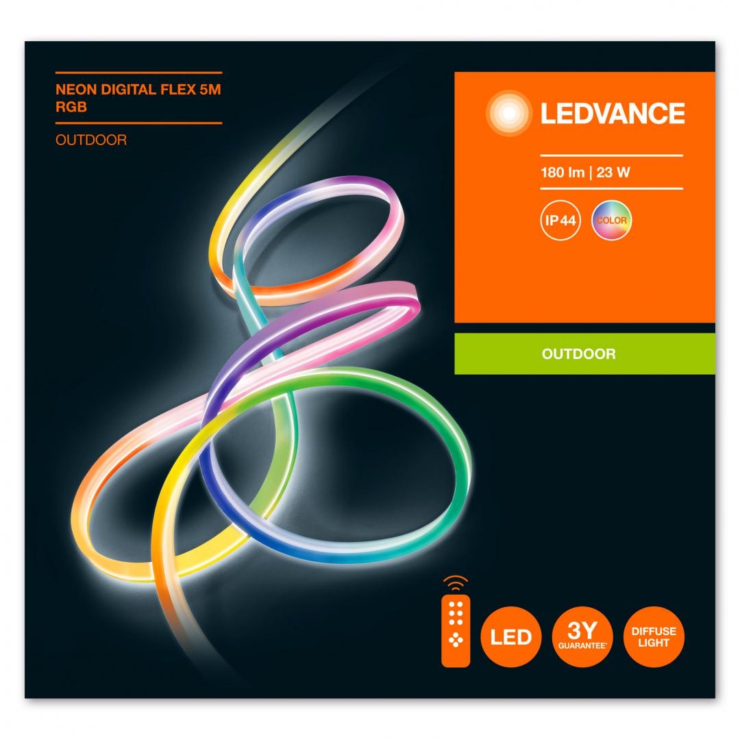 overlay_6a85ddd77bdd6e049043005089bdce7e.jpg Banda LED RGB pentru exterior Ledvance NEON DIGITAL FLEX, 23W, - imagine 1