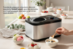 Aparat de făcut înghețată HEINNER SweetFreeze HICM-DW154SSBK - imagine 8