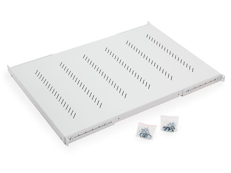 overlay_6af3ad2b1270f1bcab5f0497b21a4742.jpg Raft fix perforat Triton 19" 1U/350 capacitate incarcare 40kg, gri - imagine 1