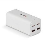 Incarcator Lindy USB Type-A & C, intrare EC-C7 Female , - imagine 3
