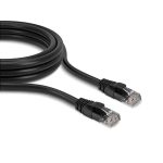 Cablu retea Lindy LY-48077, 1m Cat.6 U/UTP, Black - imagine 2