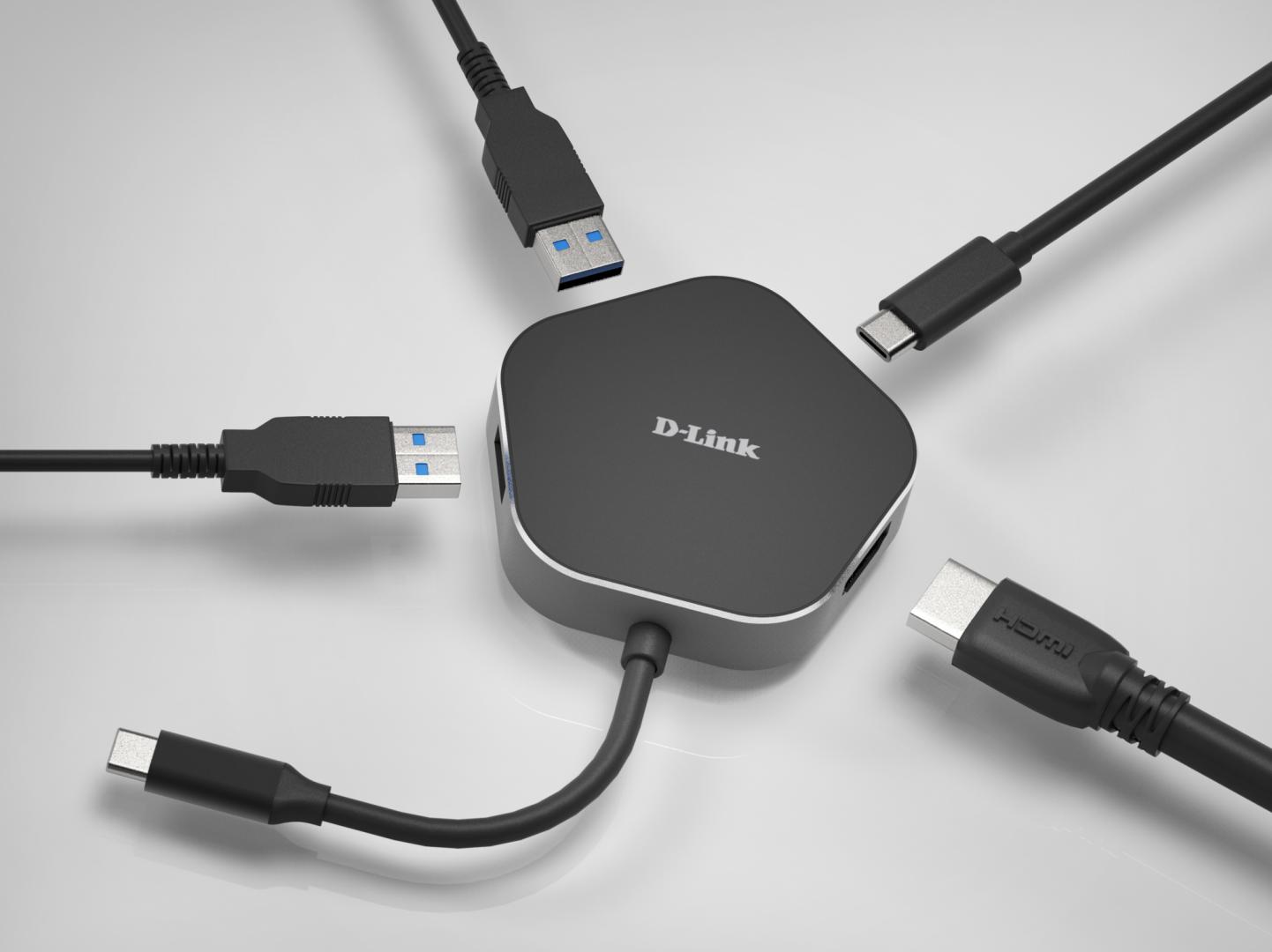 overlay_6c096cf54572ea2d455e9578fdb9e635.jpg Hub USB DLINK DUB-M420, 4 porturi, negru - imagine 1