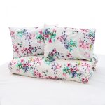 Set de pat king size bumbac,144TC,Sakura - imagine 5