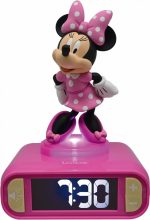 CEAS DESTEPTATOR CU LUMINA 3D, MINNIE MOUSE - imagine 2