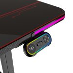 Birou electric Serioux Carbon Pro RGB, reglabil pe inălțime, Dimensiuni - imagine 8