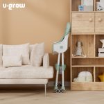 Scaun de masa 2 in 1, pliabil, verde, U-Grow - imagine 4