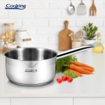 CASEROLA INOX 20X10 CM,  3 L, MAESTRO, COOKING BY - imagine 2
