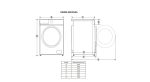 Masina de spalat rufe cu uscator HEINNER HWDM-M814IVKA, 8/6 Kg, - imagine 2