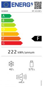 FRIGIDER CU DOUA USI HEINNER HF-V213SF+ - imagine 3