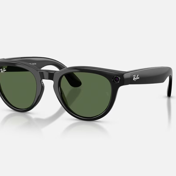 RayBan Meta HEADLINER Low Bridge Fit - Shinny Black -