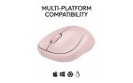 Mouse Logitech MK240 Silent Wireless, optic, interfata Bluetooth, rezolutie 1000 - imagine 3