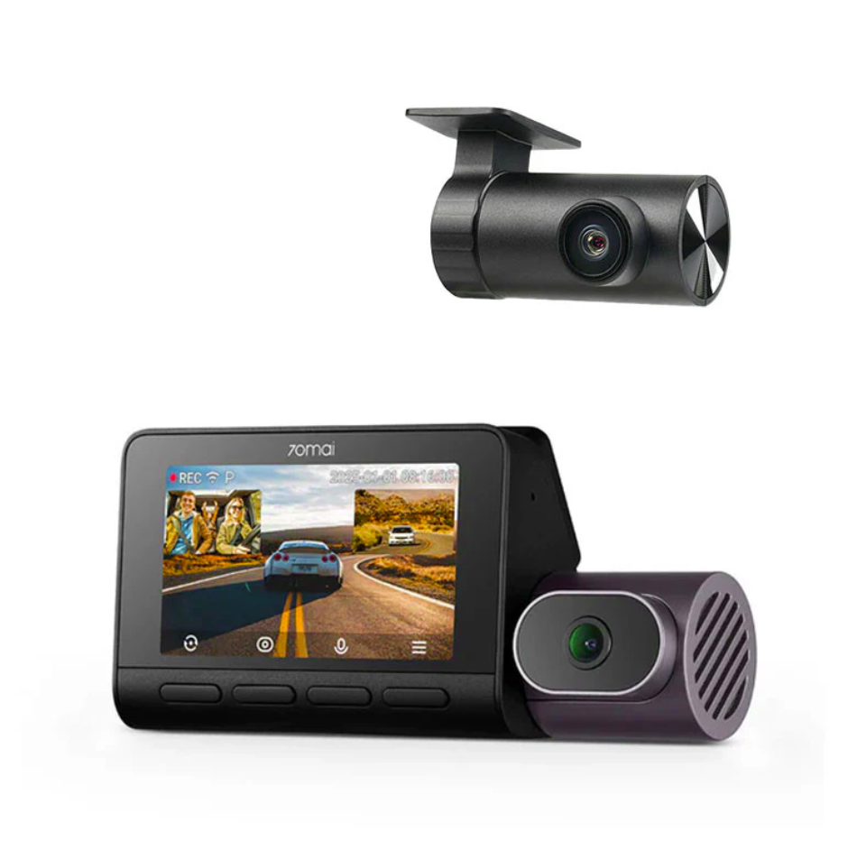 overlay_6d27c8663a030b968fd44c4d1745ff4c.png Set 2 camere 70mai Dash Cam 4K T800 cu 3 - imagine 1