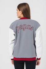 W JACHETA BOMBER GRI GRENA L - imagine 3