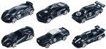 MACHETA DIE CAST, SET 6 MASINI CURSE, SCARA 1/64, 7.5CM, - imagine 3