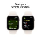 Apple Watch SE GPS + Cellular 44mm Starlight Aluminium Case - imagine 4