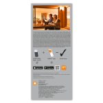 Aplica LED RGB pentru exterior Ledvance SMART+ Wifi Curve Wall, - imagine 3