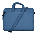 Geanta laptop Trust Bologna Eco 16", albastru - imagine 2