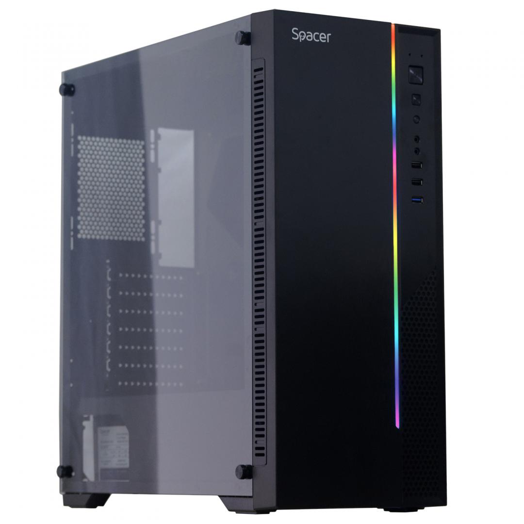 overlay_6e7fb413a68562e50b3d346041dd8419.jpg Carcasa Spacer Strike, ATX, Mid Tower NEGRU - imagine 1