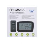 Statie meteo PNI MS500 cu senzor extern fara fir, afiseaza - imagine 9