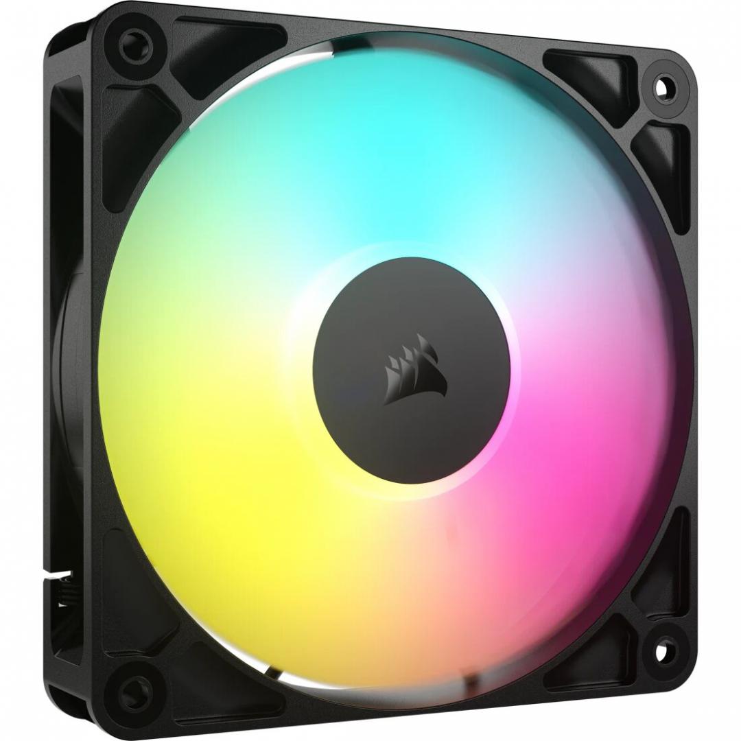 overlay_6e8f66c64a5ef46aaf6a8517e68eb35d.jpg Ventilator Carcasa CORSAIR RS120 1x120mm ARGB NEGRU - imagine 1