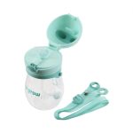 Cana cu pai si curea, tritan 330 ml,  U-Grow - imagine 2