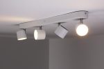 Bara cu 4 spoturi LED Philips myLiving Star, 3W (35W), - imagine 2