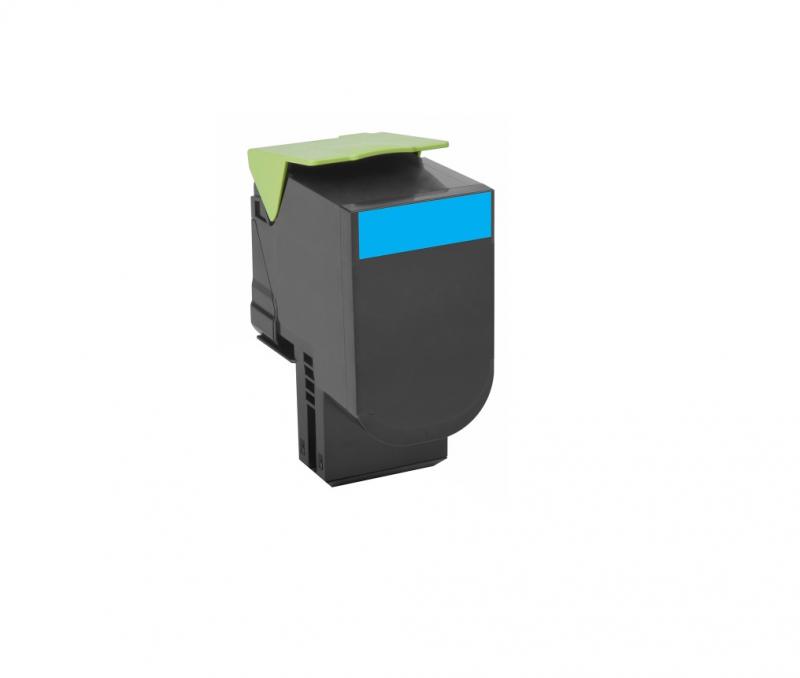 overlay_6f29a2fab44458b3030fac365a22e1ab.jpg Toner Lexmark 70C0X20, cyan, 4 k, CS510de , CS510dte - imagine 1
