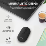 Mouse Wireless Trust Puck Rechargeable Wireless Ultra-Thin Mouse, 1600 dpi, - imagine 3