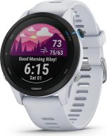 Smartwatch Garmin Forerunner 255 Music, 46mm, White