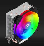 Cooler Procesor AQYRIS PUCK RGB PWM NEGRU - imagine 3