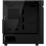 Carcasa GIGABYTE C200 GLASS, Mid-Tower, fara sursa, ATX, Black - imagine 2