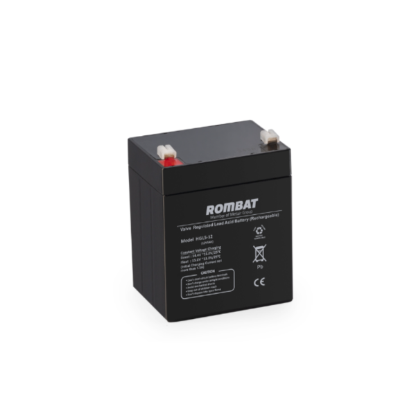 ACUMULATOR STATIONAR 5Ah/12V TERMINAL F2