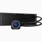 Cooler Procesor CORSAIR iCUE H150i ELITE LCD XT NEGRU - imagine 3
